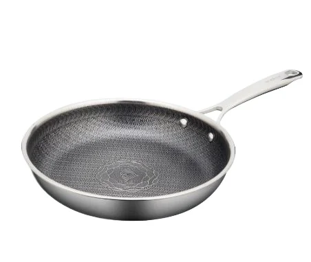 

Manufacturer Stainless Steel Non Stick Frying Pan Long Handle Cooking Steak Non-stick Pan for Kitchen Frypan