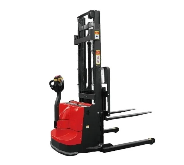 Fast Delivery Pallet Stacker Battery Power Forklift Lift 1t 1.2t 1.5t Electric Stacker