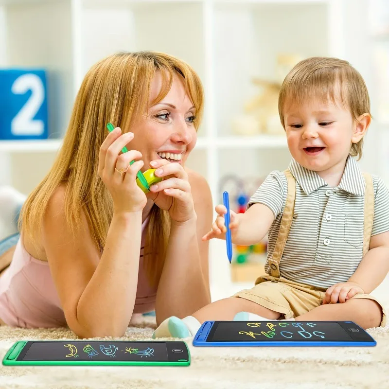 1pcs LCD Writing Board , 8.5 Inches Doodle Board Reusable Board Screen Drawing Pad Erasable Painting Pads Educational Toy