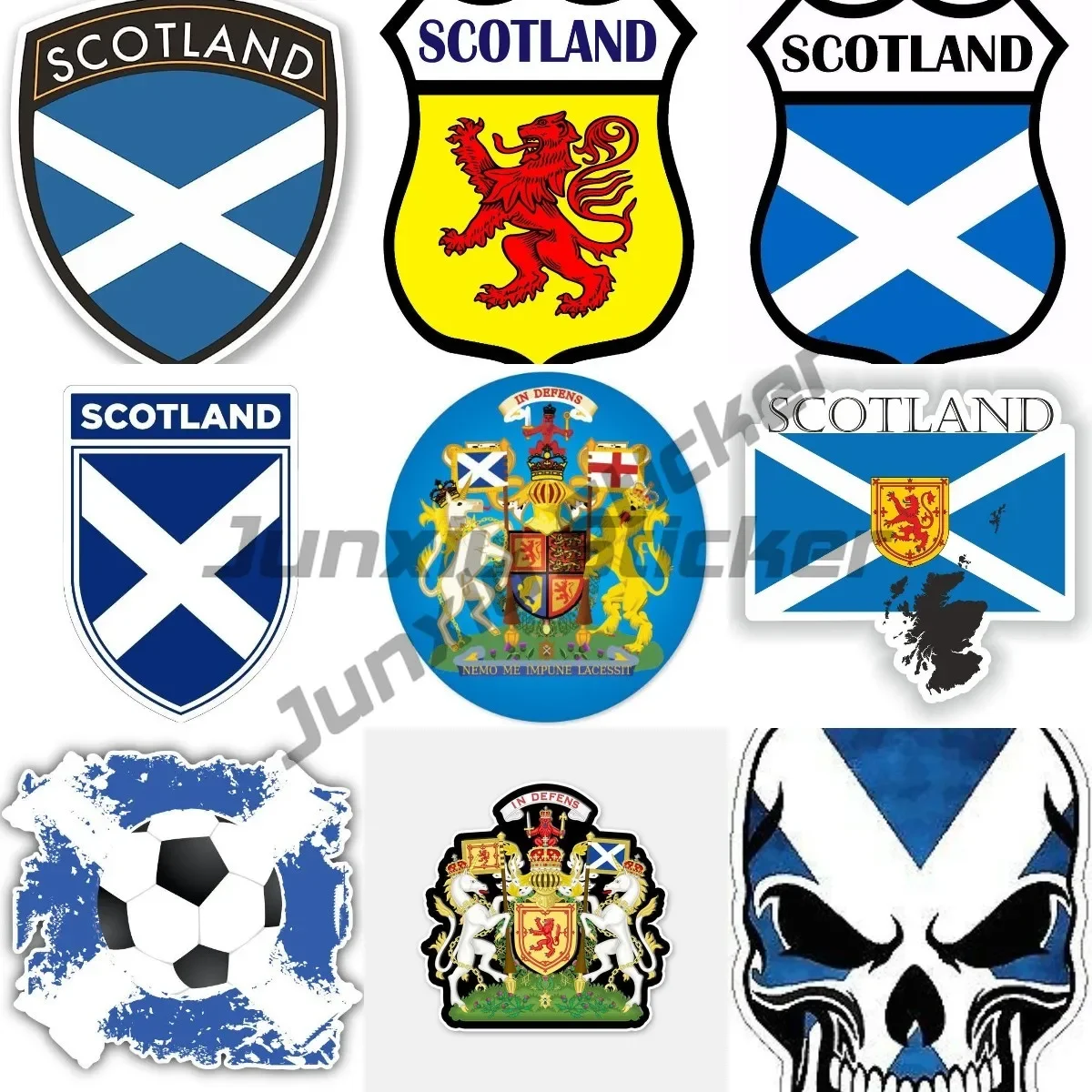 

Флаг Шотландии, автомобильные наклейки, графическая индивидуальная наклейка, виниловая водонепроницаемая наклейка на багажник, бампер, Стайлинг автомобиля