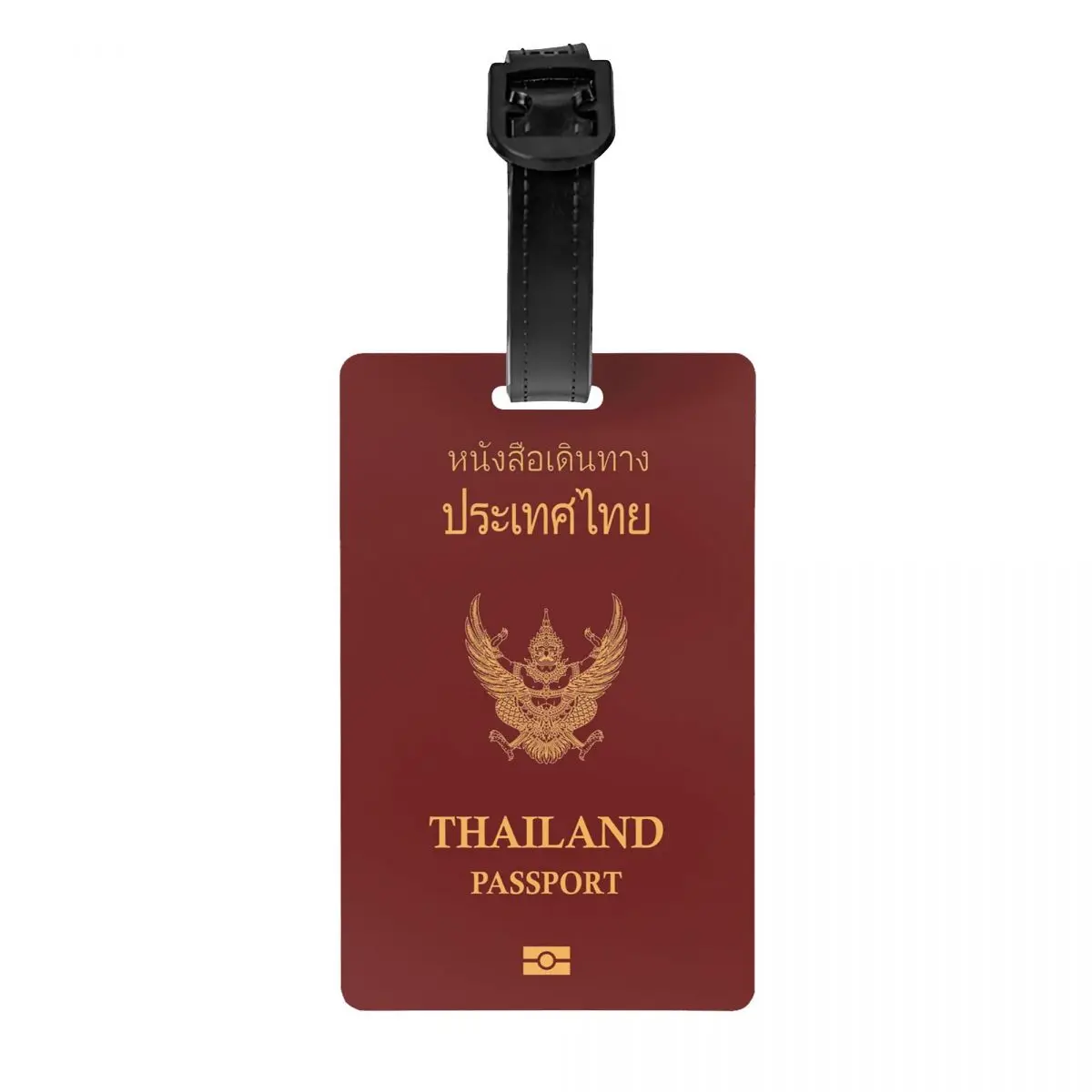 

Custom Thailand Passport Luggage Tag With Name Card Privacy Cover ID Label for Travel Bag Suitcase