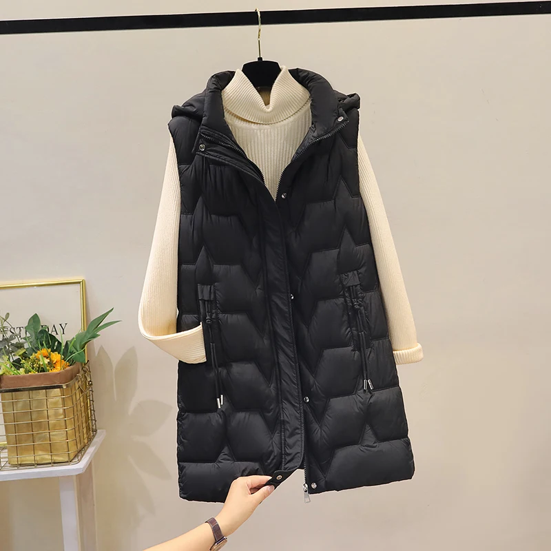 

Хлопковый жилет на пуху, женский осенне-зимний новый жилет больших размеров, облегающий байкерский жилет Jaet