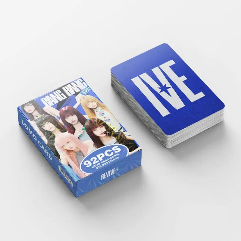 92 Girls' Group Mini Cards New Album BANGBANG Photo Cards Celebrity Stickers LOMO Cards Fan Collectible Cards Gift view 2