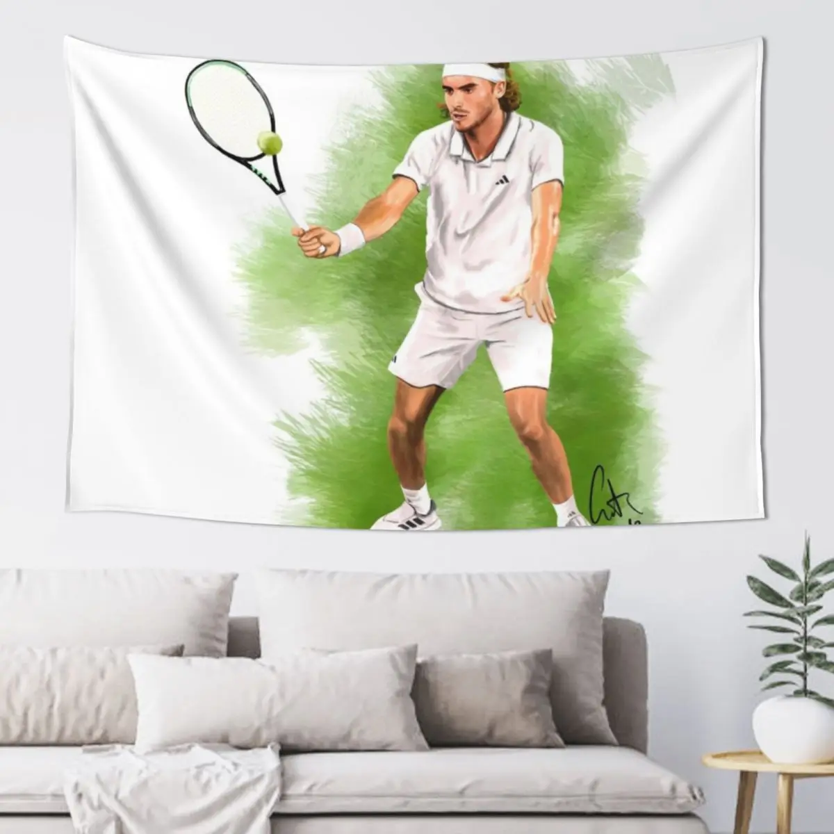 

Tsitsipas Tapestry Room Decor Cute Home And Comfort Decor Cute Room Things Tapestry