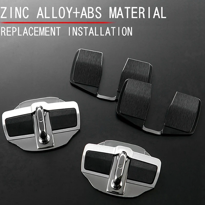 

Car TRD Door Stabilizer Buckle For Honda Civic Accord CRV Odyssey HRV Door Lock Protector Latches Stopper Covers