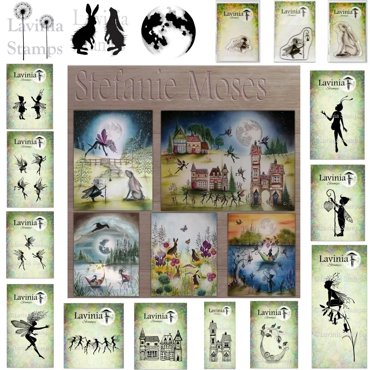 Fairy Collection Clear Stamps For DIY Making Card Scrapbook Embossed Paper Album Craft Supplies Template Decoration 2024 New