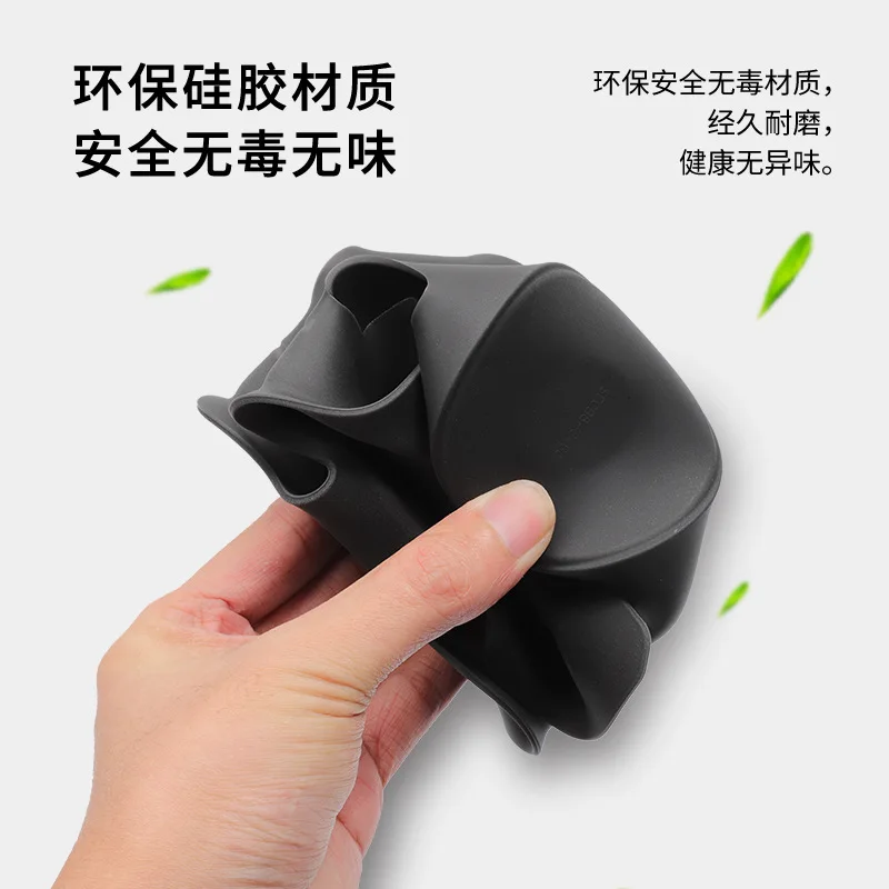 For BYD Formula Leopard 8 Car Interior Modification Accessory Silicone Central Control Water Cup Holder Protective Seat Cover