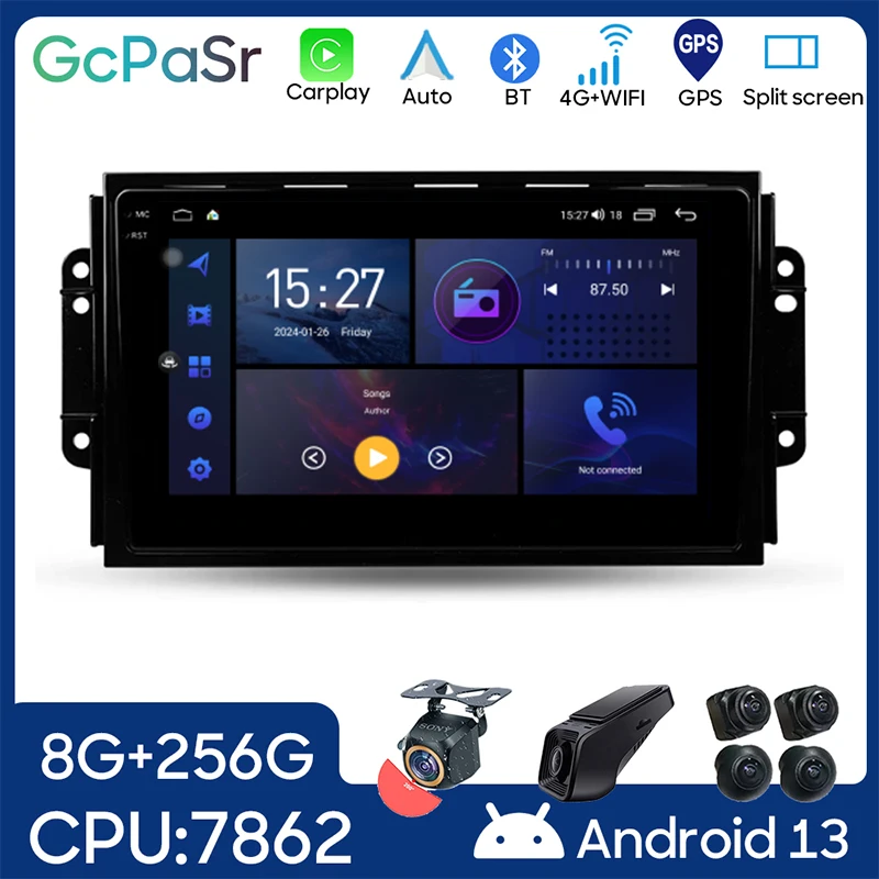 

Car Radio For Chery Tiggo 3 2016 - 2018 Android Auto Multimedia Player GPS Navigation Stereo Head Unit Carplay QLED No 2din DVD