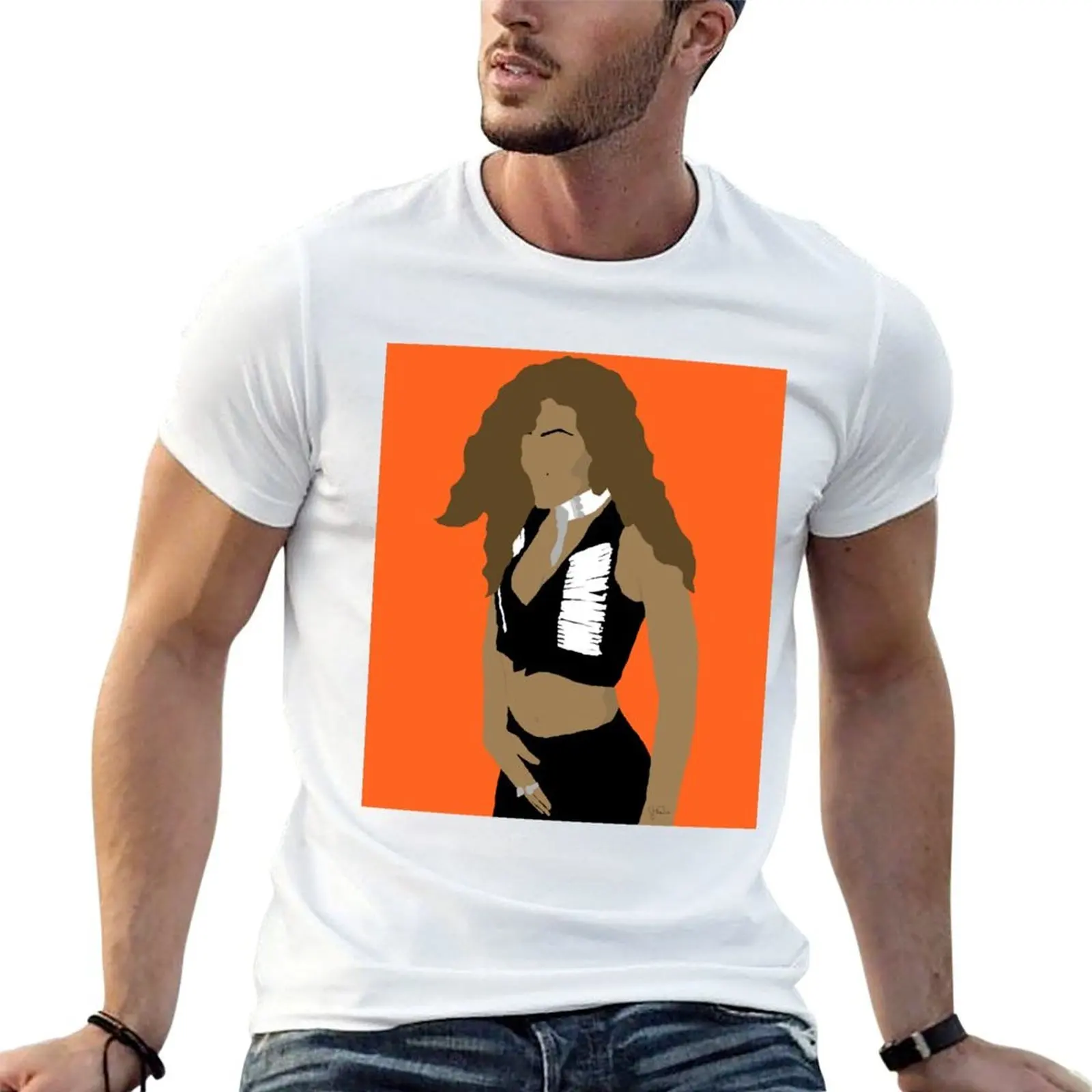 

016 JJ X IF T-Shirt t shirt custom print man tshirt t shirts with prints T-shirt