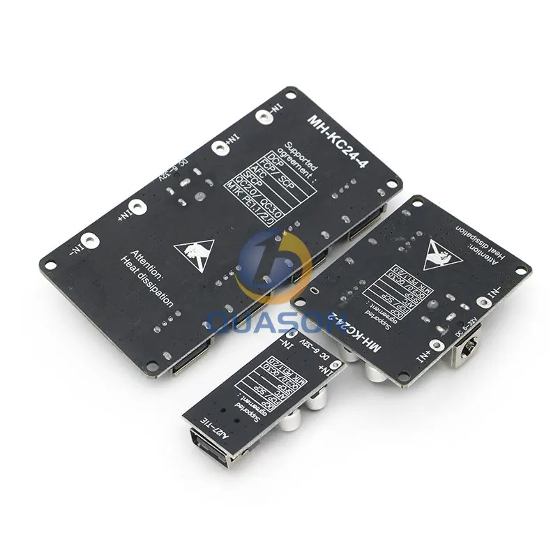 USB QC3.0 QC2.0 USB DC-DC przetwornica ładowania moduł obniżający 6-32V 9V 12V 24V do szybka ładowarka płytka drukowana 5V