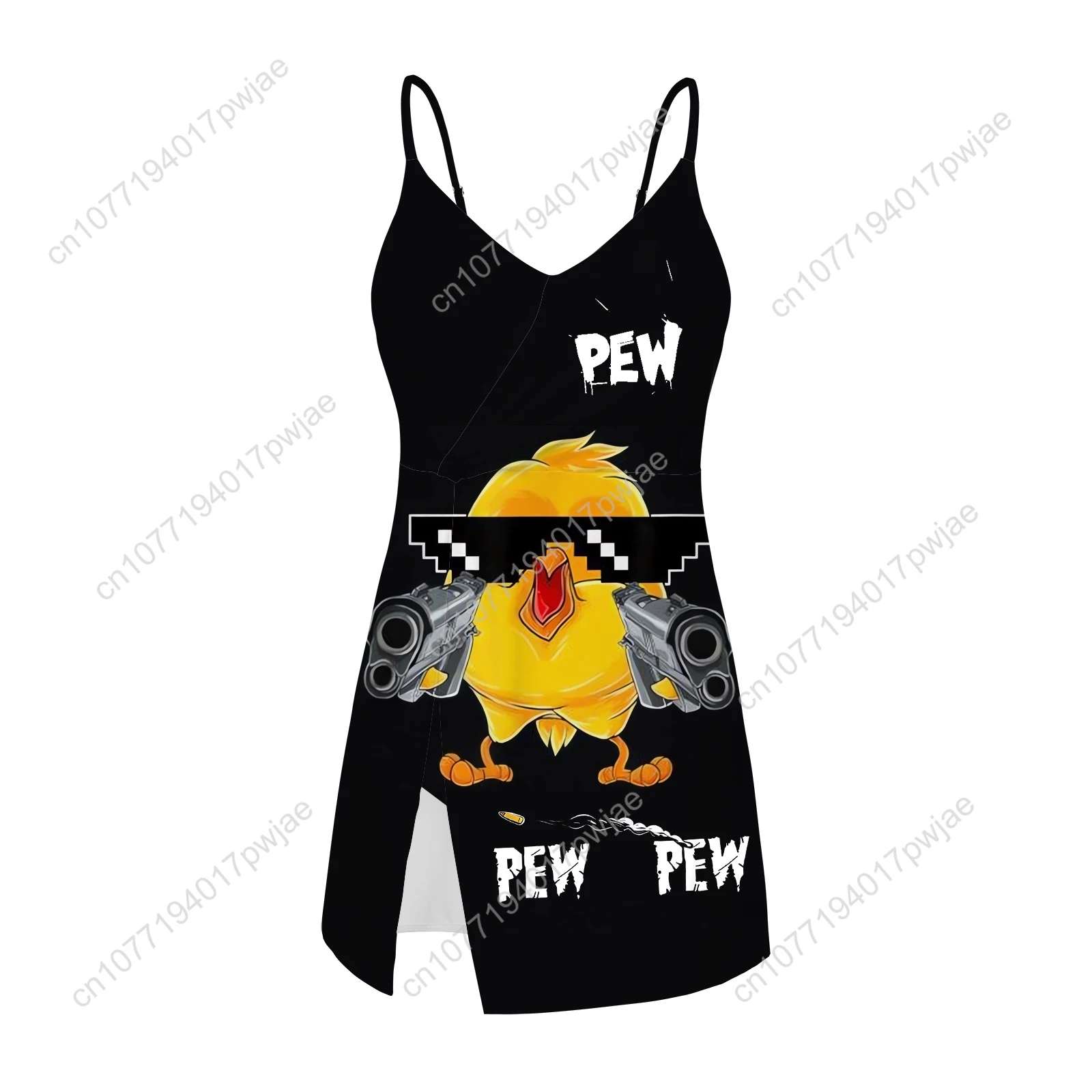Pew Pew Madafakas Fun Pattern Swimsuit Womens Bathing Suits Fashion Swimwear Pool Party Beach Bikini Custom Made Beachwear