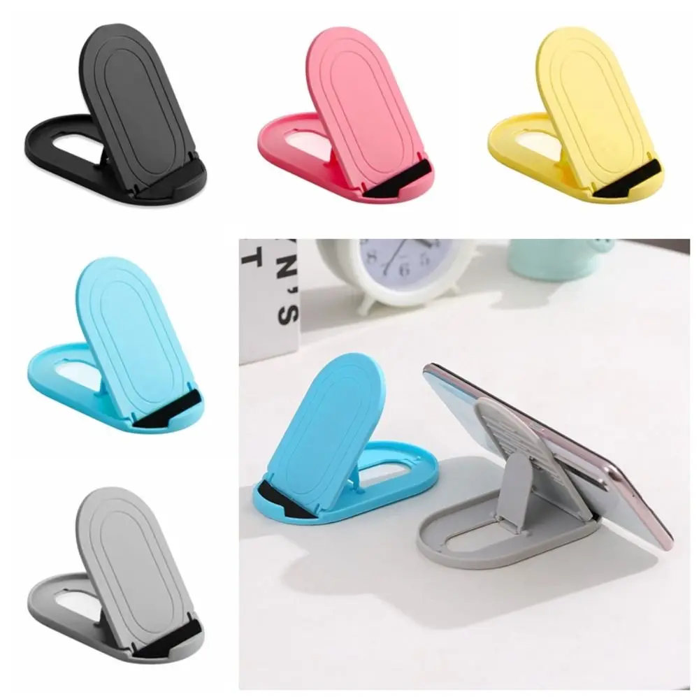ABS 4 Degrees Foldable Desk Stand 4 Degrees Foldable 4 Degrees Foldable Phone Holder Adjustable Multi-Angle