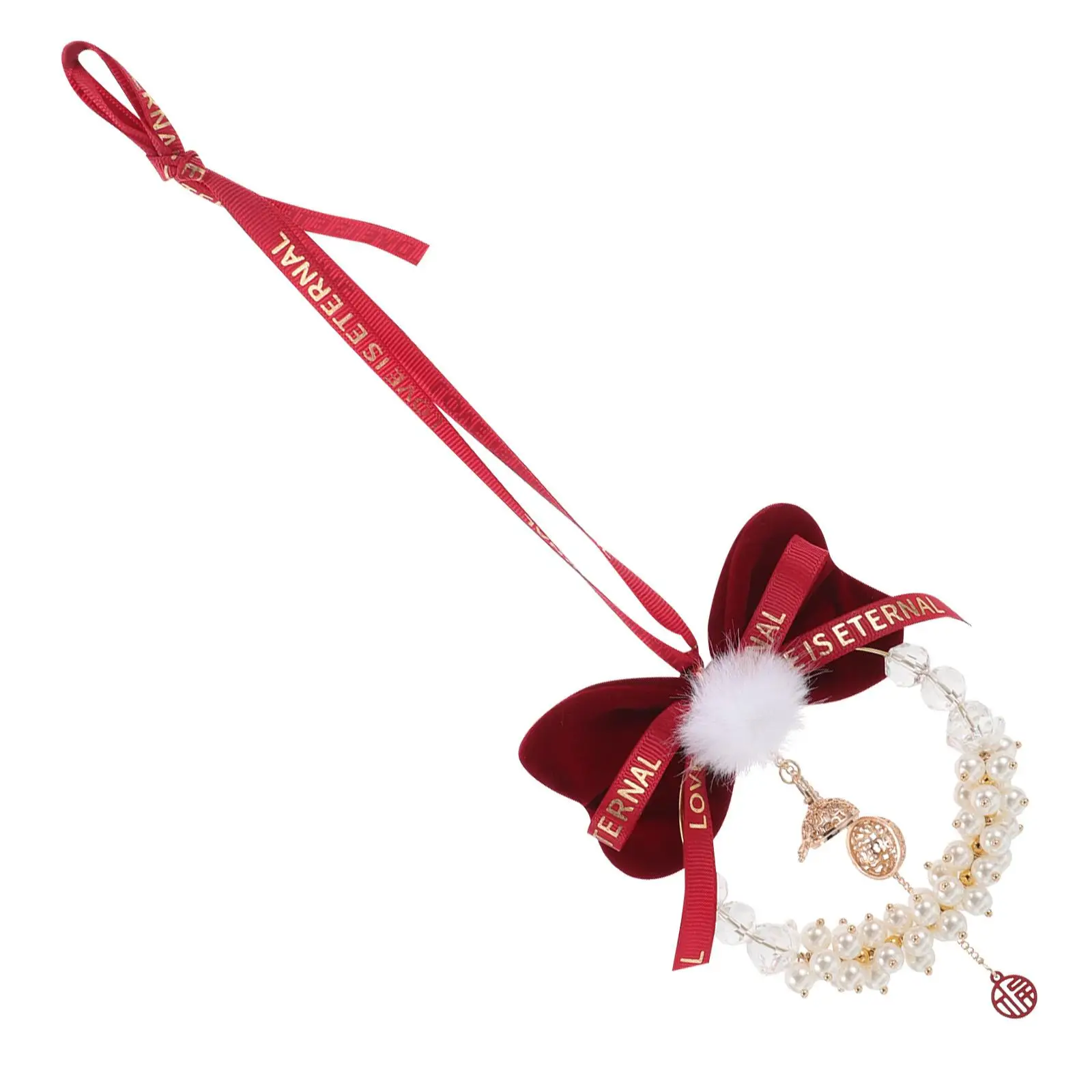 

Accessories Hanging Charm for Car Rear View Mirror Ornaments Rear View Mirror Decoration Cube Design Car Interior Ornament