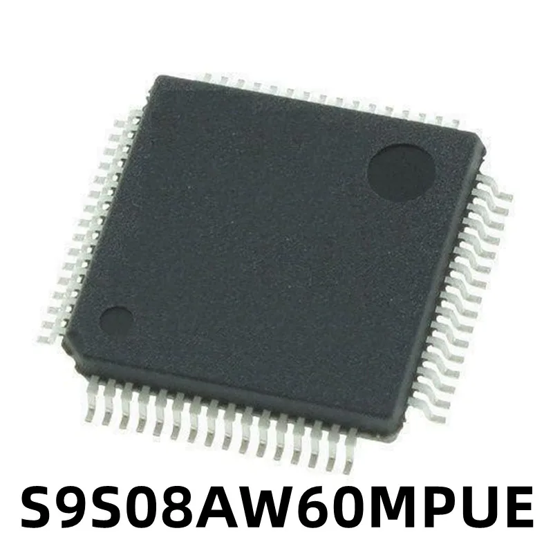 

1PCS S9S08AW60MPUE S9S08AW60 5M75B QFP64 New Original MCU Automotive PC Chip