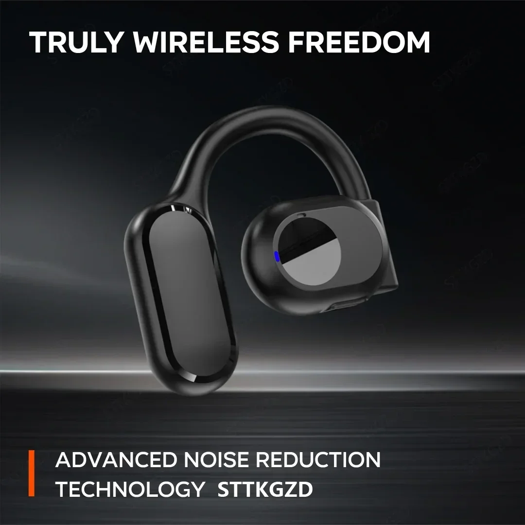 Wireless Bluetooth Headphones Air Conduction Earphones With Microphone Handsfree Noise Canceling Headset For Driving Audifonos image 2