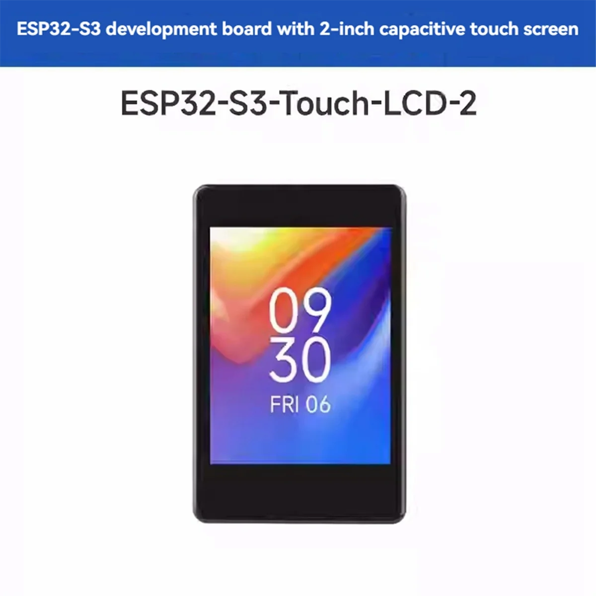 ESP32-S3 2 بوصة لوحة تطوير العرض 480x640 RGB شاشة عرض تعمل باللمس بالسعة تدعم واي فاي وبلوتوث #5