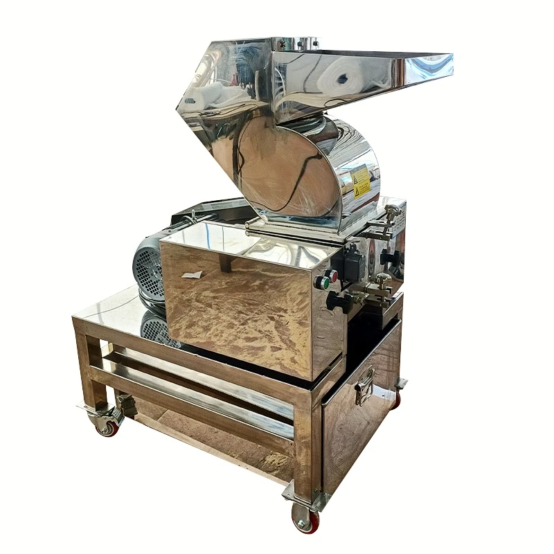 Industrial Stainless Steel Turmeric Cinnamon Grinder Mill Kava Grain Bean Spice Grinding Machine