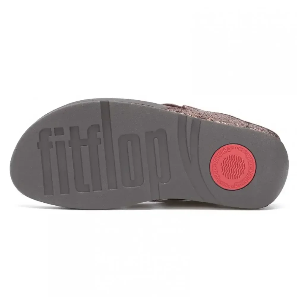 Fashionable Ladies Thick-soled Fitflop Sandals Stylish Slip-on Slides For Women Perfect For The Beach Or Outdoor Wear