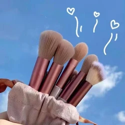 4-13pcs/set Professional Makeup Brushes Set Super Soft Powder Blush Foundation Concealer Brush Beauty Cosmetic Brush Face MakeUp