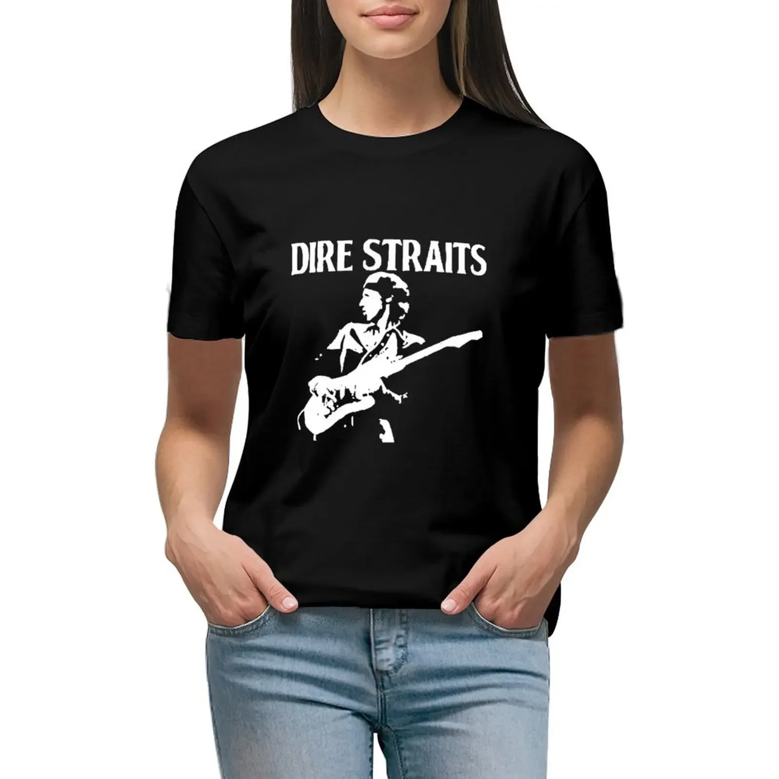 Dire Straits T-Shirt anime summer clothes korean fashion t-shirts for Women cotton