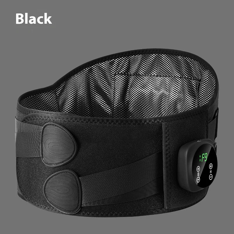 High Quality Modern Electric Sciatic Nerve Treatment Waist Support Heating Belt Vibration Massage for Pain Relief Custom Color