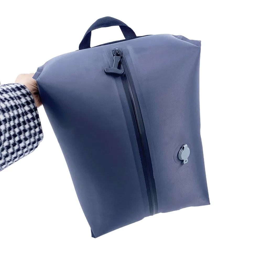 

Многоразовые вакуумные пакеты для путешествий, складная водонепроницаемая дорожная компрессионная сумка, пылезащитная компактная вакуумная сумка для хранения багажа