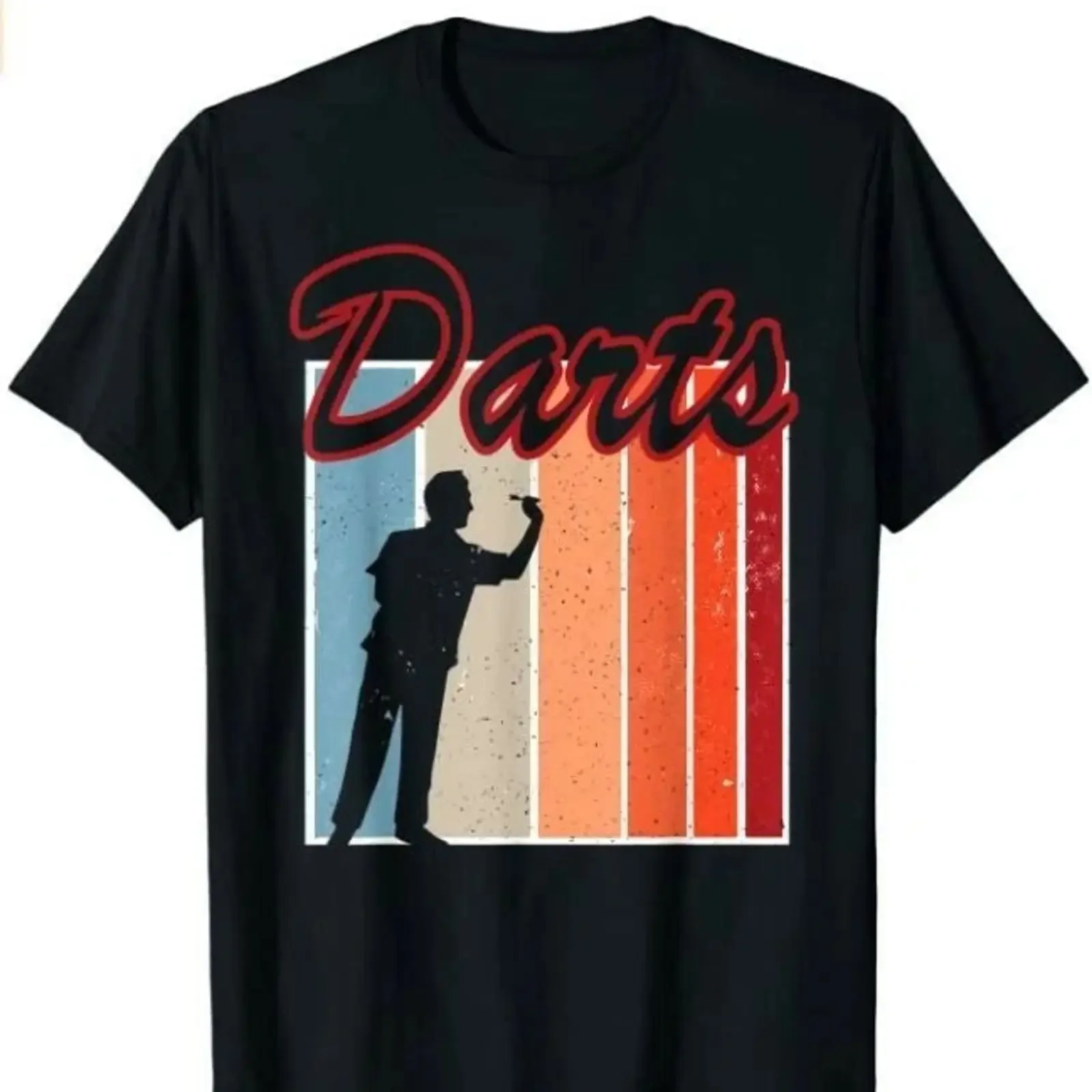 lustiges Darts T Shirt Retro Geschenk für Dartspieler NEU S XXL vintage Washed Breathable Comfortable Top For Everyday Wear