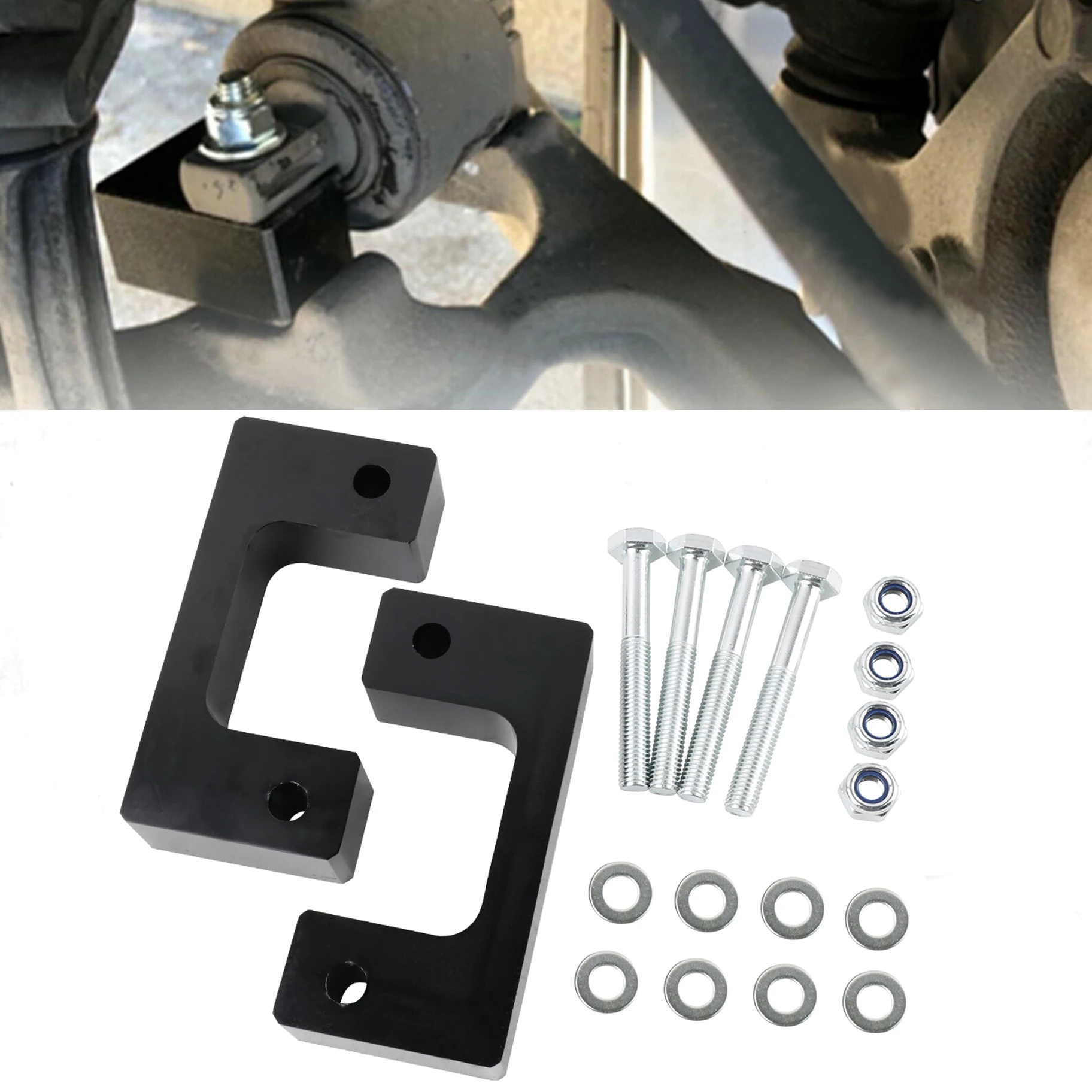 0,5 pulgadas-2,5 pulgadas de frente de nivelación Kit de elevación para Chevy Silverado 2007-2017 GMC Sierra GM 1500