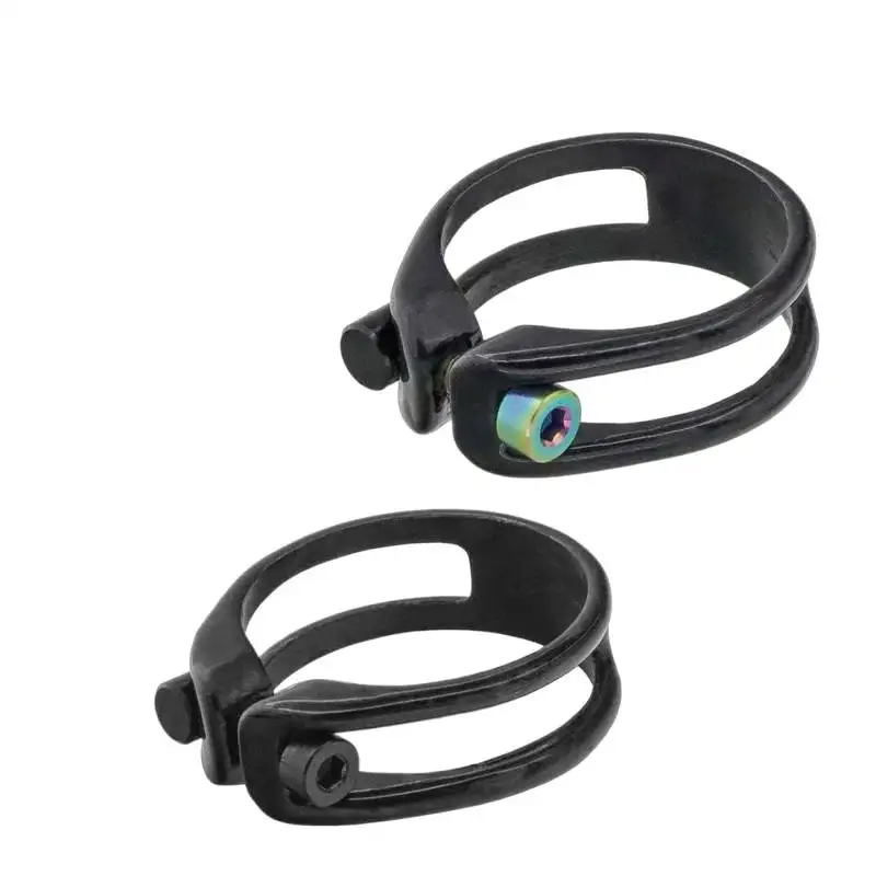 AliExpress NONE KOCEVLO  Bike Seatpost Clamp Ultralight Carbon MTB Road Bicycle Seatpost Clip 31.8/34.9mm