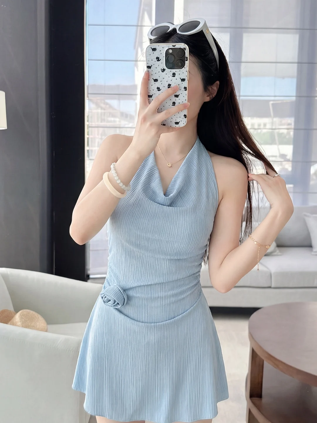 2026 New Advanced Beautiful Hot Spring Swimsuit Women's Unique Thai Style Summer Vacation Style One-Piece Slimming Effect