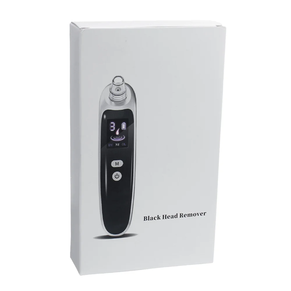 المكتبة الذكية الساخن بيع منتجات العناية بالجمال والعناية الشخصية الكهربائية منظف مسام الوجه USB قابلة للشحن فراغ مزيل الرؤوس السوداء #6