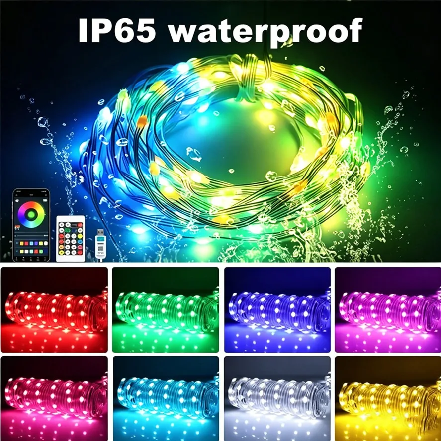 luzes-de-fada-led-de-5m~20m-5v-usb-ws2812b-bluetooth-dreamcolor-rgb-ic-diy-para-decoracao-de-festas-casamentos-e-Arvores