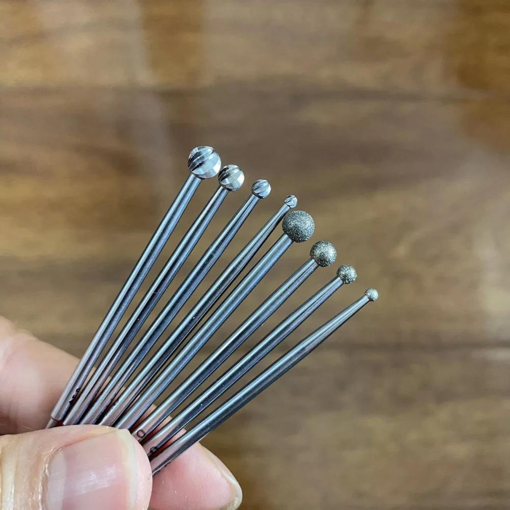 

Spinal Neurosurgery Cutting grinding drill Emery grinding 70mm long Grinding Burr Surgical Instruments