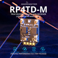IN Stock Radiomaster RP4TD-M ExpressLRS 2.4GHz Mini True Diversity Receiver Dual-Antenna