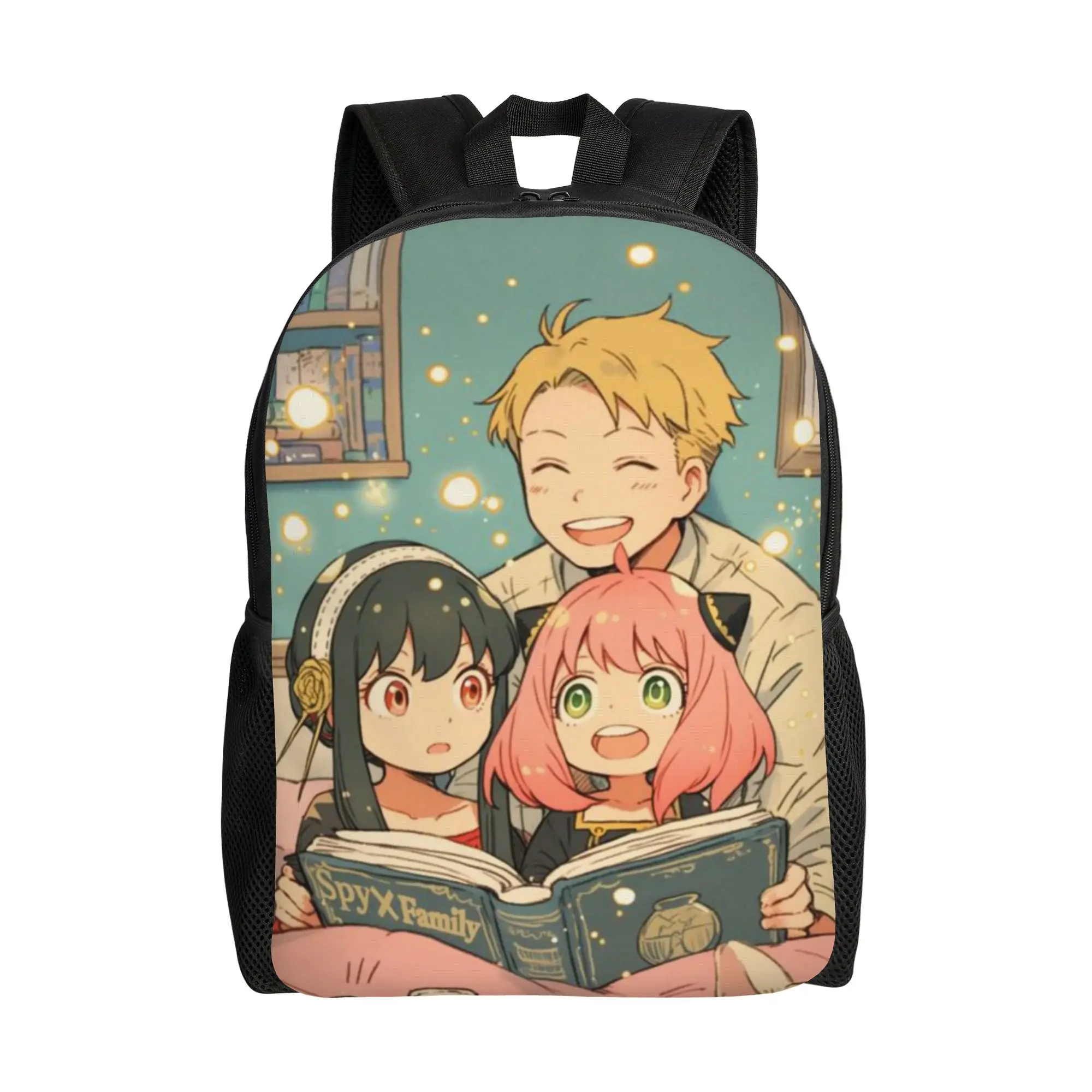 Back to school season Cool Read a book (2) Rucksack SPY×FAMILY Teenager Backpack