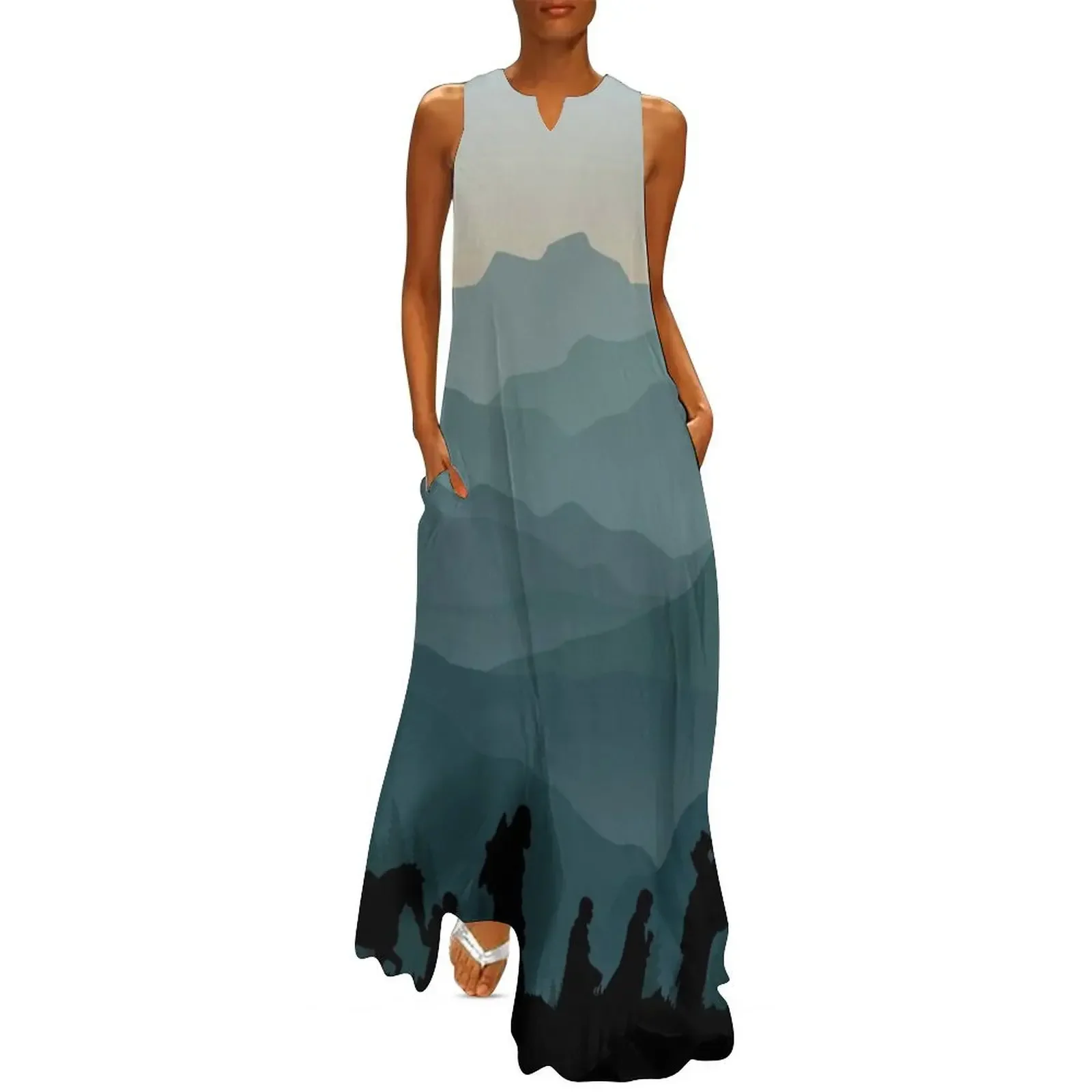 

Down The Valley Long Dress dresses ladies 2025 summer summer dresses for women 2025 Casual dresses summer dress daily Dress
