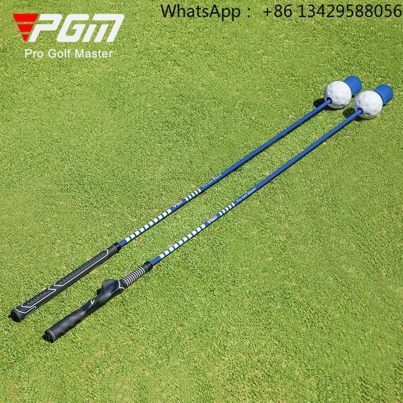 PGM HGB024 Golf Swing Stick with Sound Training Function Enhances Swing Speed and Delayed Downswing Release for Practice