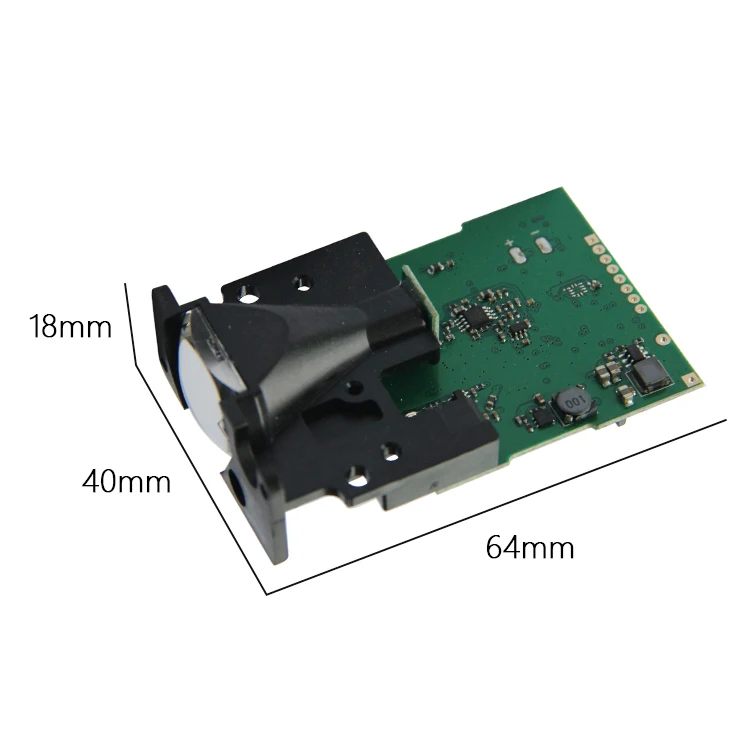 High Accuracy Phase Shift Long Range Industrial 150m Accurate Continuous TTL Digital Output Laser Distance Measurement Sensors