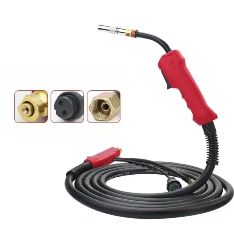 

European carbon dioxide gas shielded welding gun welding machine accessories extended