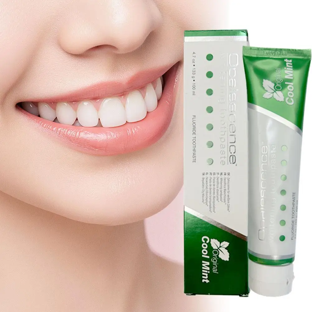 Le dentifrice blanchissant élimine efficacement les taches, prévient les taches et la régénération de la Plaque, haleine fraîche longue durée