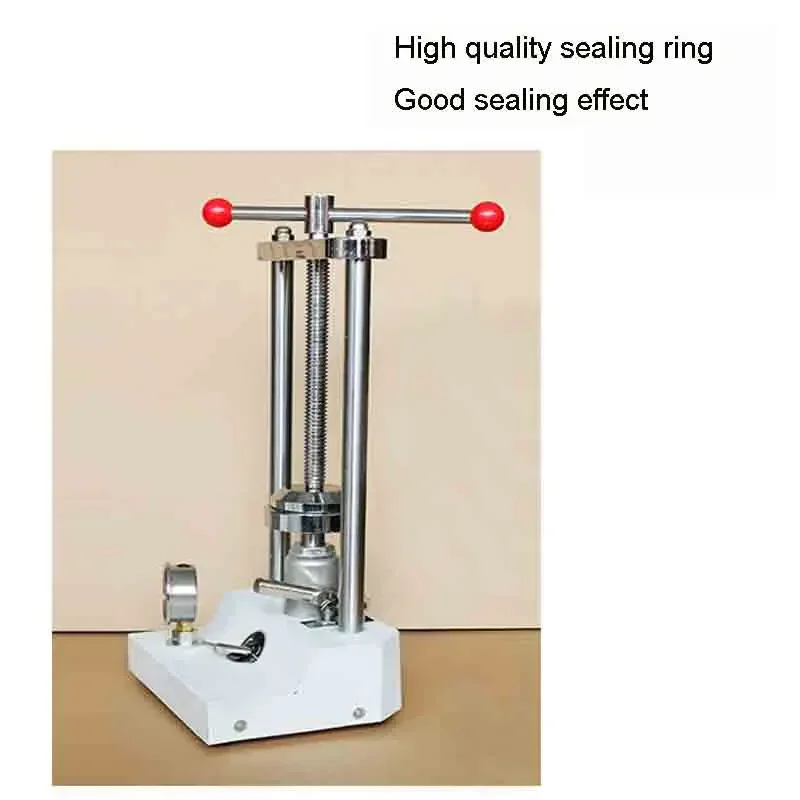 

220v Electric Press Hydraulic Press Oil Press Mechanic With Pressure Gauge Simple Box Mechanic