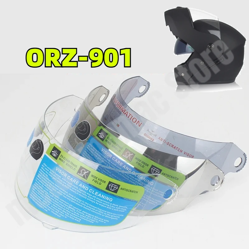 

Модель VIRTUE-903 Orz-901, анфас, козырек для мотоциклетного шлема, 4-цветный флип-чехол для мотоциклетного шлема, мотоциклетные линзы