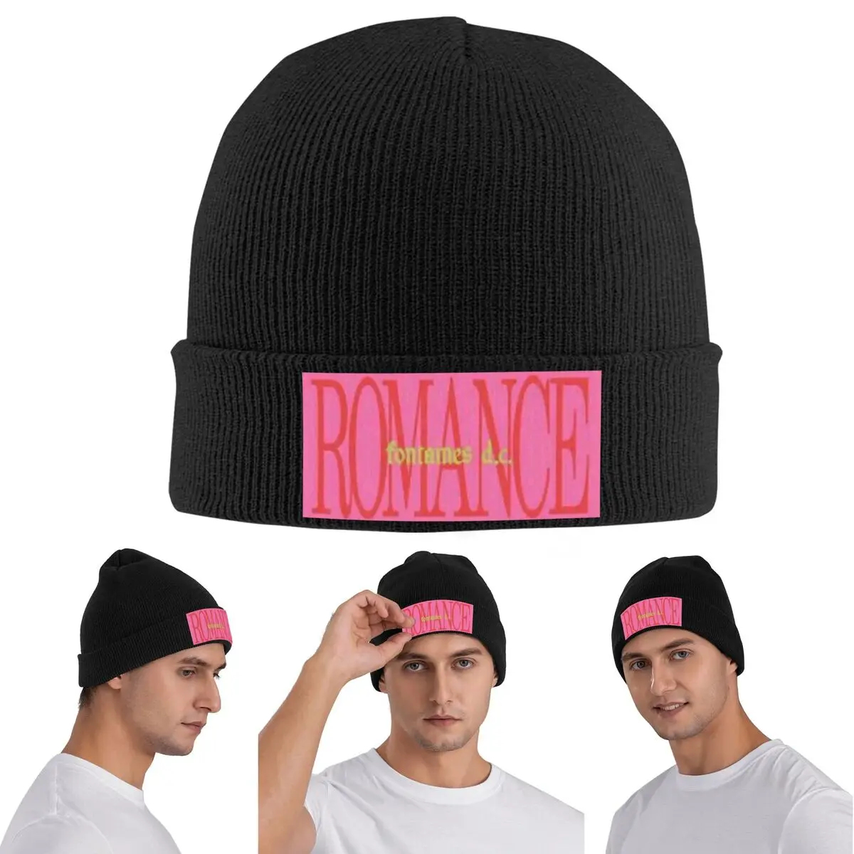 

Fontaines DC Band Tour 2025 теплая вязаная шапка зимняя вязаная шапка Skullies шапочки шапки в стиле хип-хоп для унисекс