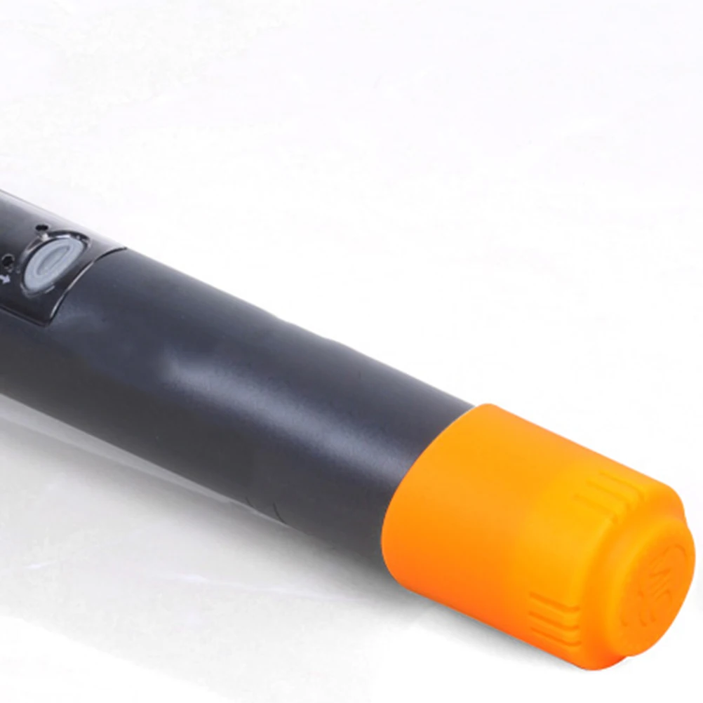 

6Pcs Anti-Fall Microphone Cover Heavy Duty Silicone Shockproof Sleeve Protection for Handheld Mic Reliable Grip Comfortable Use