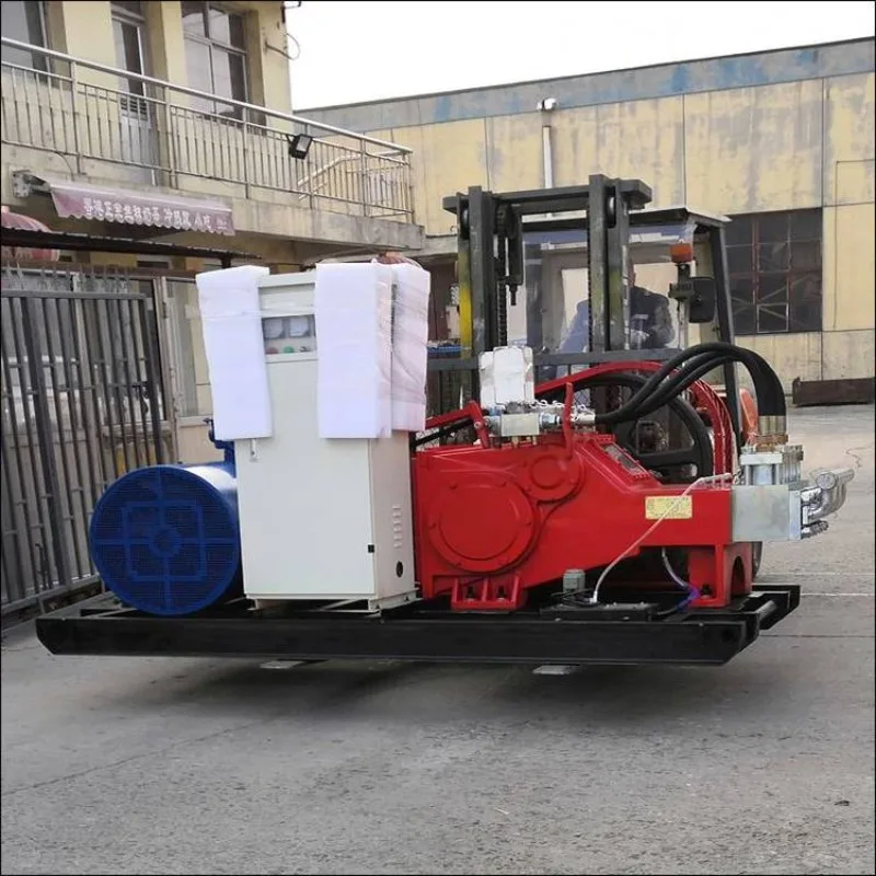 Jet Grouting Drill Rig Automatic Rod Handling Rotary Head for Ground Anchor Nail Deep Hole Drilling Task