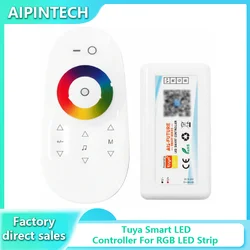 DC5-24V Tuya WIFI Wireless LED Controller supporto IOS/Android APP Alexa Google Voice Control per Controller RGB 2.4G/433RF.