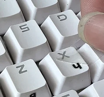 

[Русский язык] отрывная пленка наклейка на клавиатуру настольный ноутбук ключ наклейка одна пленка универсальная боковая гравировка наклейка