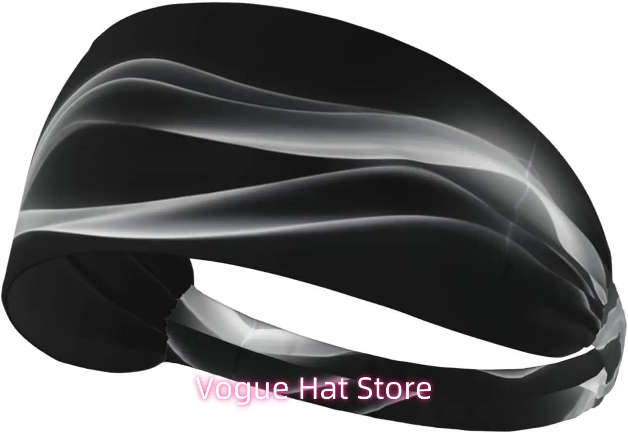 

Elastic Exercise Headband - Soft and Breathable Headband for Running, Cycling, Yoga, and More Light and Shadow Dancer Printing