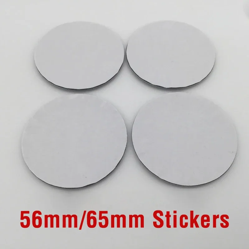 20pcs Car Stickers 56mm 65mm Wheel Center Cap Cover Stickers for Most Cars