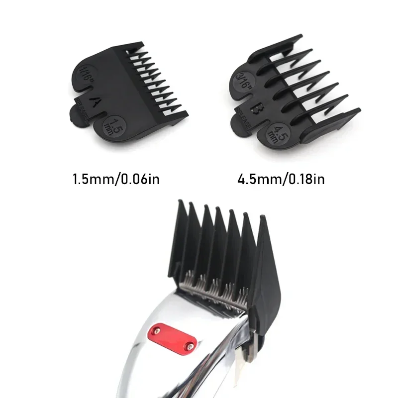 1.5/4.5mm 2pcs Hair Cutting Combs for Professional Hair Trimmer Machine Universal Guards Barber Accessories Trimmer Limit Combs